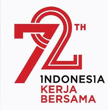 Logo Resmi HUT RI ke 72